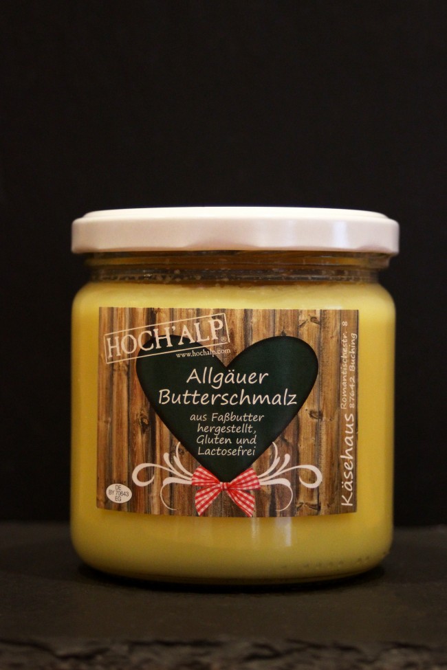 Butterschmalz - Butter | Allgäuer Käse, Wurst, Schinken Online Shop