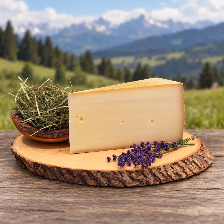 Bergkäse fein würzig, 8 Monate gereift
