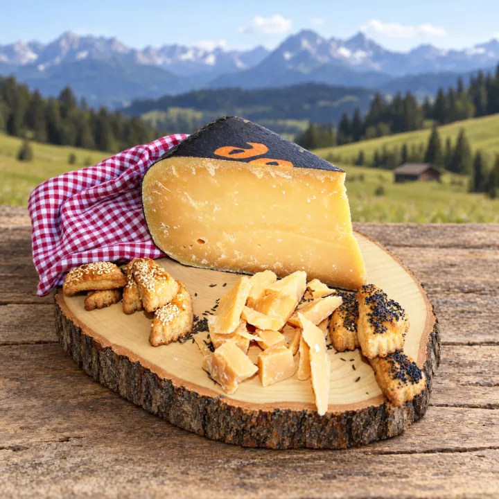 Urikäse (Käse mit Kristallen)