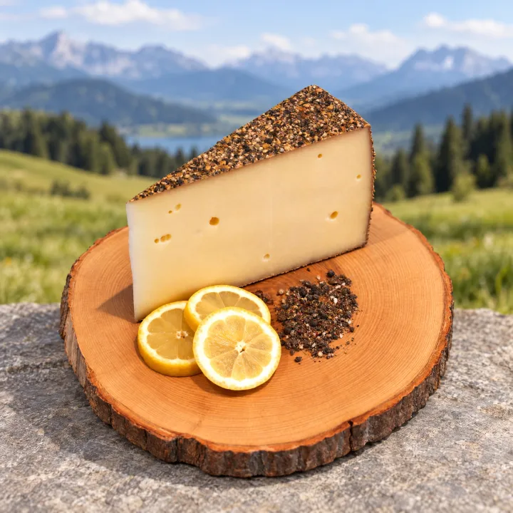 Zitronenpfefferkäse