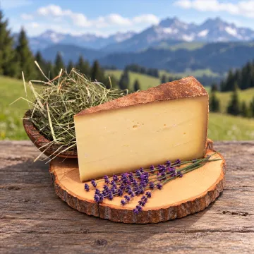 Bergkäse kräftig würzig, 18 Monate gereift